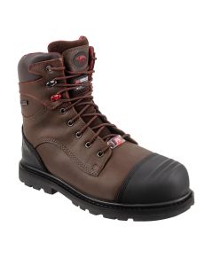 FSIA7577-7W image(0) - Avenger Work Boots Hammer - Men's 8" Boots - Carbon Nano-Fiber Toe - IC|EH|SR|PR - Brown/Black - Size: 7 - E - (Wide)