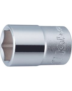 KKN4400M-34 image(0) - Ko-ken USA 4400M-34 1/2 Square Drive Socket 34 mm 6 Point Length 47 mm