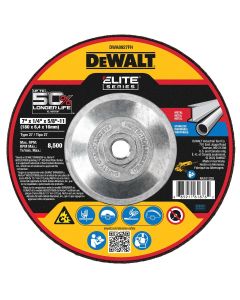 DWTDWA8927FH image(0) - DEWALT ELITE SERIES Grinding Wheels 7 X 1/4 X 5/8-11 XP CERAMIC