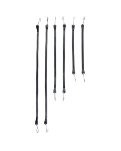 WLMW1891 image(0) - Wilmar Corp. / Performance Tool 6 Piece EPDM Tarp Strap Assortment