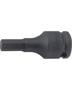 KKN13012M-52-3 image(0) - Ko-ken USA 13012M.52-3 3/8 Sq. Dr. Bit Socket 3mm Hex Length 52mm