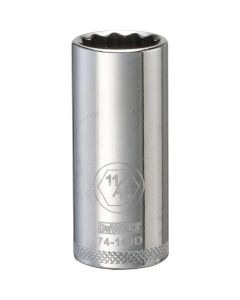 DEWALT 001Pc 38Dr Deep Socket-12Pt-11/16