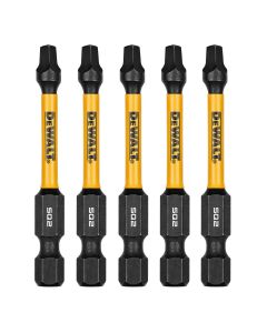 DWTDWAF2SQ2IR5 image(0) - DEWALT 2.25In Square #2 Flextorq 5Pk