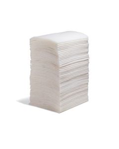NPGMAT209 image(0) - New Pig Thick Liquids Absorbent Mat Pad - 18 Inch x 22 Inch - 50 Pack