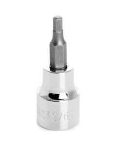 WLMW38875 image(0) - Wilmar Corp. / Performance Tool 3/8" Drive 9/64" Hex Bit Socket