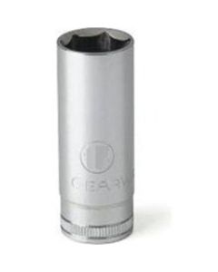 KDT80388 image(0) - GearWrench 3/8 Inch Drive 6 Point Deep Metric Socket 6mm