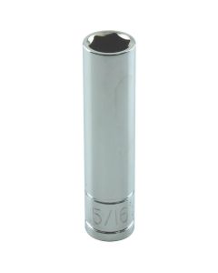 KTI21210 image(0) - K Tool International 5/16 " X 1/4 " DR 6-PT SAE DEEP C
