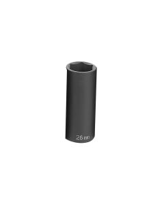 Grey Pneumatic 1/2" Drive x 26mm Deep Socket