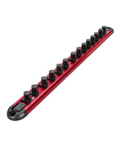 WLMW38190 image(1) - Wilmar Corp. / Performance Tool 3/8" Drive Magnetic Socket Rail