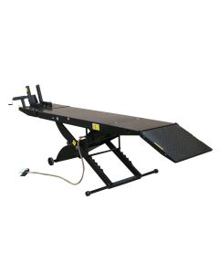 ATEHT-CYCLELIFT image(0) - Atlas Automotive Equipment Cyclelift Air Operated Motorcycle Lift 1,000 lb. Capacity  (WILL CALL)
