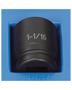 GRE3034R image(0) - Grey Pneumatic 3/4" Drive x 1-1/16" Standard Socket