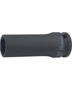 KKN14310M-14 image(0) - Ko-ken USA 14310M-14 1/2 Sq. Dr. Socket 14mm Surface Drive Length 80mm