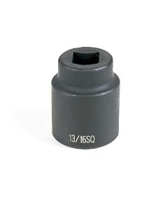 GRE5313S image(0) - Grey Pneumatic #5 Spline x 13/16" Square - 4 Point Socket