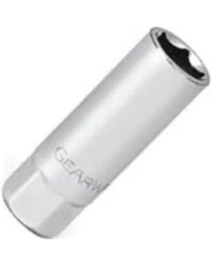 KDT80403 image(0) - GearWrench 3/8 Inch Drive 6 Point 2-1/2 Inch Spark Plug Socket 13/16 Inch