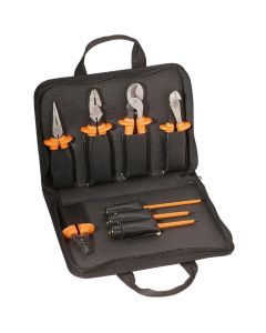 KLE33529 image(0) - Klein Tools Premium 1000V Insulated Tool Kit, 8-Piece