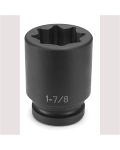 GRE4560SD image(0) - Grey Pneumatic 1" Drive x 1-7/8" Deep - 8 Point Socket
