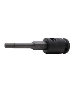KKN13134M-92-4 image(0) - Ko-ken USA 13134M.92-4 3/8 Sq. Dr. Bit Socket 4mm Hex Length 92mm