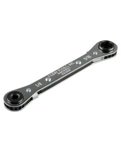 KLE68309 image(0) - Klein Tools Ratcheting Refrigeration Wrench 6-13/16-Inch