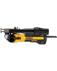 DWTDWE46202 image(0) - DEWALT 5 in. - 6 in. Brushless Small Angle Grinder, Slide with Tuckpointing Shroud Kit