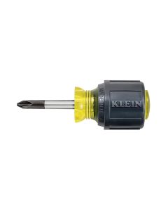 KLE603-1 image(0) - Klein Tools Screwdriver cushion-grip Round-Shank Phillips #2 1-1/2"x3-7/16"