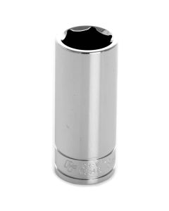 WLMW38418 image(0) - Wilmar Corp. / Performance Tool 3/8" Drive 18mm 6pt Deep Socket