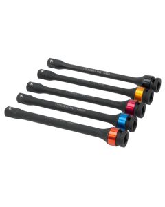 WLMW32903 image(0) - Wilmar Corp. / Performance Tool 5 Piece Torque Limiting Extension Set