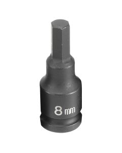 GRE1908M image(0) - Grey Pneumatic 3/8" Drive x 8mm Hex Driver