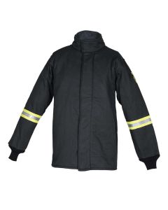 OBRTCG100-CT-HP-XL image(0) - OBERON Coat - Arc Flash - 100 Cal TCG - Color: Black - Size: XL