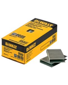 DWTDWCS1512-7 image(0) - DEWALT 15.5 Gauge, 1/2" Crown, 1-1/2" Hardwood Flooring Staples - 7.7M Qty