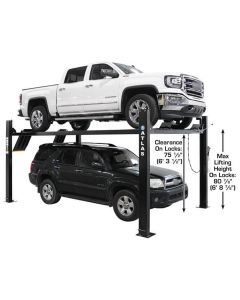 ATEAPEX9 image(3) - Atlas Automotive Equipment Apex 9 ALI Certified 9,000 lb 4-Post Lift (WILL CALL)