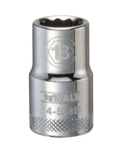 DWTDWMT74568OSP image(0) - DEWALT 001Pc 12Dr Socket-12Pt-13