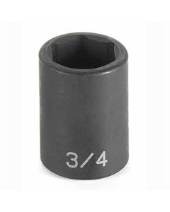 GRE2008M image(0) - Grey Pneumatic 1/2" Drive x 8mm Standard Socket