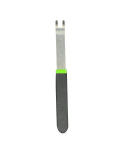 VIMDT3 image(0) - VIM Tools "U" Inch Notch Pry Tool, Stainless, Dipped Handle