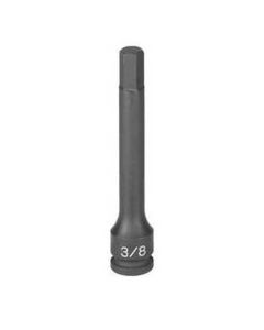 GRE19094M image(0) - Grey Pneumatic 3/8" Drive x 9mm Hex Driver 4" Length