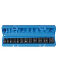 GRE1213 image(0) - Grey Pneumatic 3/8" Drive 12 Piece Standard Set