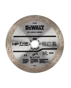 DWTDW47350 image(0) - DEWALT 3 in. Continuous HP Tile