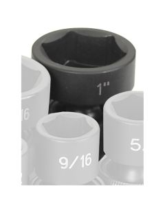 GRE1032U image(0) - Grey Pneumatic 3/8" Drive x 1" Standard Universal