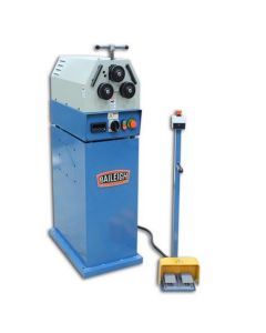 BLI1006850 image(0) - Baileigh R-M20-220 - 220V 3 Phase Ring and Angle Roll Bender, 2 Driven Rolls, Manual Top Roll,