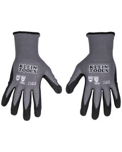 KLE60590 image(0) - Klein Tools Knit Dipped Gloves, Cut Level A4, Touchscreen, X-Large, 2-Pair