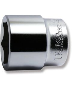 KKN4400A-1-1-4 image(0) - Ko-ken USA 4400A-1.1/4 1/2 Square Drive Socket 1.1/4 6 Point Length 46 mm
