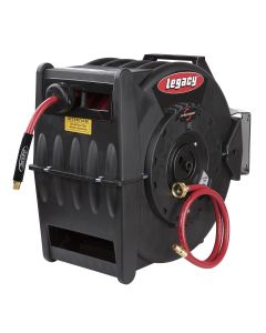 LEGL8310 image(0) - Legacy Manufacturing Levelwind Retractable Air Hose Reel, 3/8" x 100'