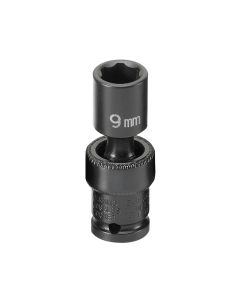 GRE909UMS image(0) - Grey Pneumatic 1/4" Surface Drive x 9mm Standard Universal Socket