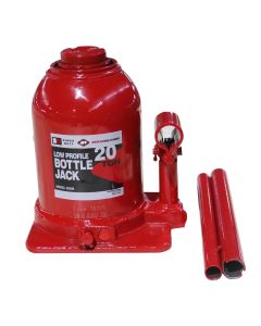 INT3620S image(0) - American Forge & Foundry Bottle Jack - 20 Ton Capacity - Low Profile - Manual - SUPER DUTY
