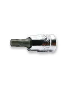 KKN2025Z-28-T27 image(0) - Ko-ken USA 2025Z.28-T27 1/4 Square Drive Z-Series TORX T27 Bit Socket - Length 28 mm