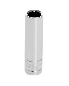 WLMW38711 image(0) - Wilmar Corp. / Performance Tool 3/8" Drive 11mm 12pt Deep Socket
