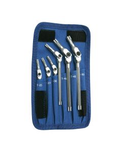 BND00015 image(0) - Bondhus Corp. 6PC HEX PRO PIVOT HEAD TORX WRENCH SET
