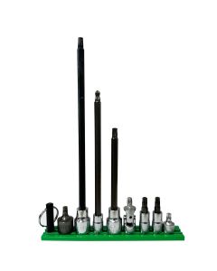 VIMT30X8 image(0) - VIM TOOLS 8 Piece T30 Torx Driver Master Set