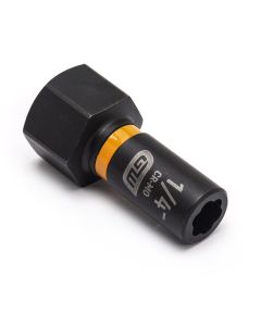 KDT84750 image(0) - GEARWRENCH 1/4 Inch Drive Bolt Biter Impact Extraction Socket 1/4-Inch
