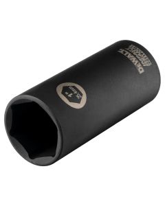 DWTDW22942 image(0) - DEWALT 1-Inch Impact Ready Deep Socket For 1/2-Inch Drive,Black