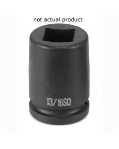 GRE3317S image(0) - Grey Pneumatic 3/4" Drive x 17mm Square - 4 Point Socket